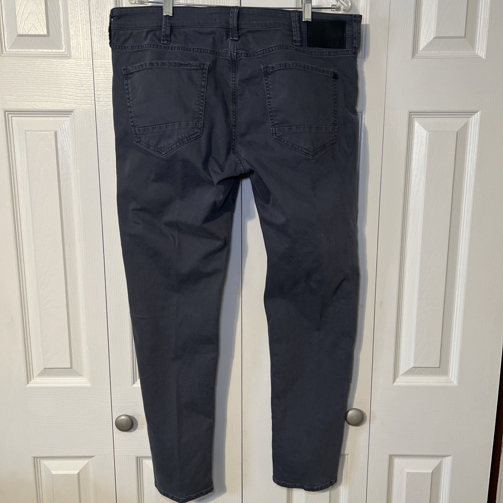 Mavi James‎ Skinny Leg Dark Blue/Gray Stretch Men's Denim Jean Pants Size 38x32 - Picture 11 of 11